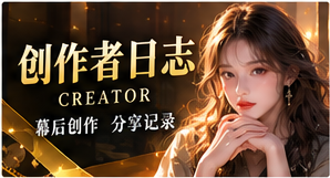 创作者日志栏目视觉