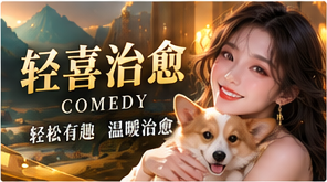 轻喜治愈栏目视觉